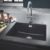 Мойка кухонная Grohe K700U 31655AP0 (610х460 мм, черный гранит)