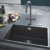 Мойка кухонная Grohe K700U 31655AP0 (610х460 мм, черный гранит)