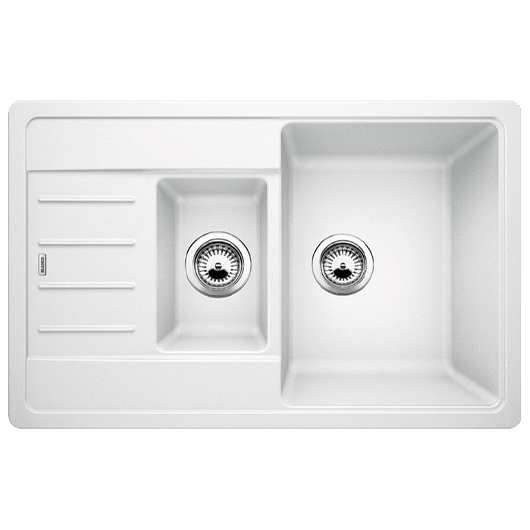 Мойка кухонная Blanco Legra 6 S Compact 521304 (белый, 780х500 мм)