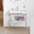 Раковина с консолью Duravit Happy D.2 Plus HP4837O2222 (775х490х851 мм) полка белая глянцевая