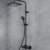Душевая система Hansgrohe Vernis Shape Showerpipe 240 1jet EcoSmart 26429670 (матовый черный)