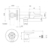 Гигиенический набор Bossini Paloma Flat Mixer Set E34001B.030 (хром)