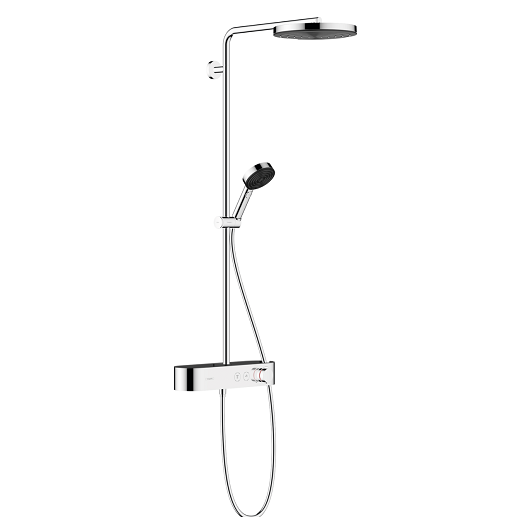 Душевая система Hansgrohe Pulsify S Showerpipe 260 1jet с ShowerTablet Select 400 24220000