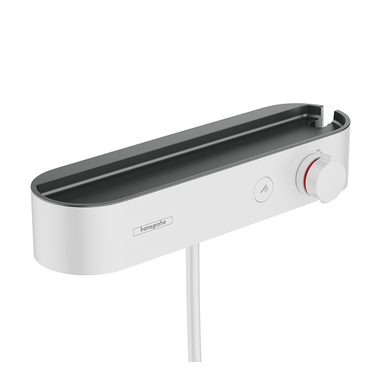 Термостат для душа Hansgrohe ShowerTablet Select 400 24360700 (матовый белый)