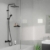 Душевая система Hansgrohe Vernis Shape Showerpipe 240 1jet 26900670 (матовый черный)
