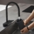 Смеситель для кухни Hansgrohe Aquno Select M81 3jet, sBox 73831670 (матовый черный)