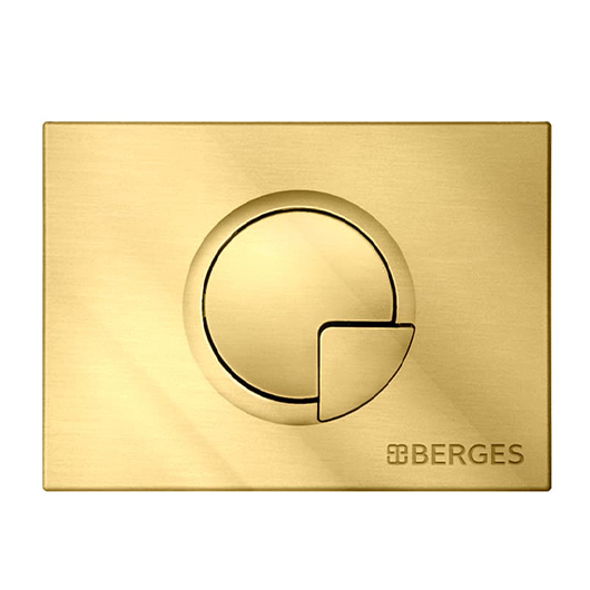 Клавиша для инсталляции Berges Novum R9 040029 (золото глянец)