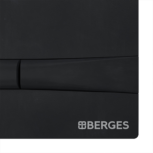 Клавиша для инсталляции Berges Novum F5 040055 (черная Soft Touch)