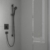 Ручной душ Hansgrohe Vernis Blend 100 Vario EcoSmart 26340670 (матовый черный)