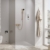 Штанга для душа Hansgrohe Unica S Puro 28632140 (650 мм, шлифованная бронза)