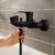 Смеситель для ванны Hansgrohe Rebris E 72450670 (матовый черный)