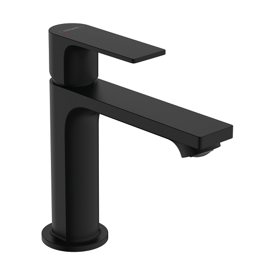 Смеситель для раковины Hansgrohe Rebris E 72557670 (матовый черный)