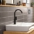 Смеситель для раковины Hansgrohe Rebris E 72576670 (матовый черный)