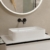Смеситель для раковины Hansgrohe Tecturis S EcoSmart+ 73351670 (матовый черный)