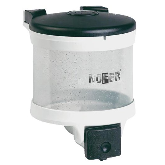 Дозатор жидкого мыла настенный Nofer Basic 03018.W