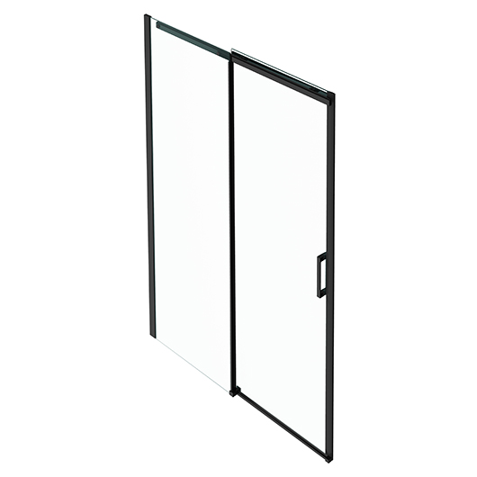 Душевая дверь Jacob Delafon Contra 170 E22C170-BL (профиль черный матовый, стекло прозрачное)