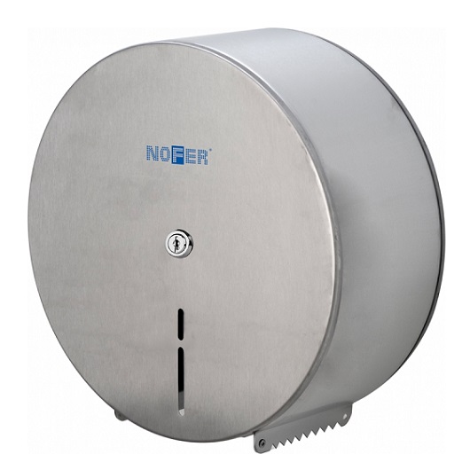 Дозатор туалетной бумаги Nofer Industrial XL 05001.XL.S (нержавеющая сталь)