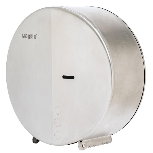 Дозатор туалетной бумаги Nofer Industrial Evo 05046.S (нержавеющая сталь)