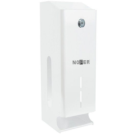 Дозатор туалетной бумаги Nofer Domestics 05102.W (белый)