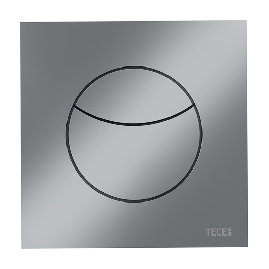 Пневматическая дистанционная панель смыва для унитаза TECE TECEflushpoint 9240980 для двойной системы смыва (хром матовый)