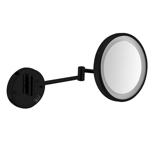 Косметическое зеркало с подсветкой Nofer Vanity 08006.N (черное)