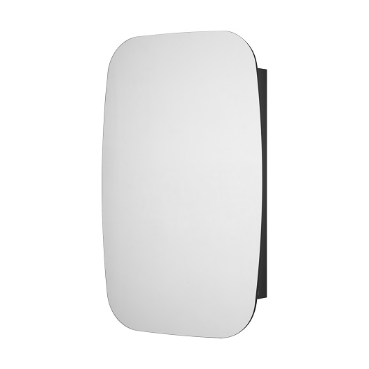 Зеркальный шкаф Aquaton Сохо 60 1A258302AJA0L графит (левый, 600х960 мм)