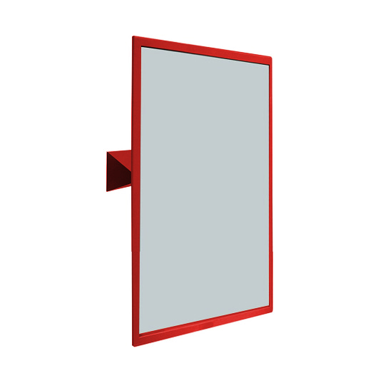 Зеркало с регулируемым углом наклона Nofer 08023.3000 (500х700 мм, красный RAL 3000)