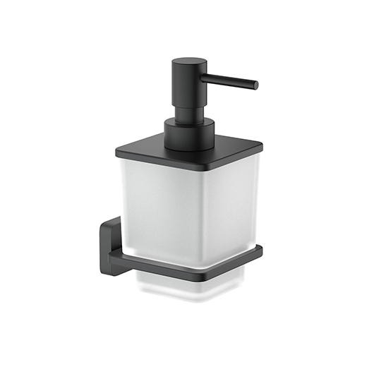 Дозатор жидкого мыла Aquatek Либра AQ4305MB (черный матовый)