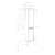Шкаф-колонна Aquaton Лондри 1A236203LH010 белый глянец (340х1600 мм)