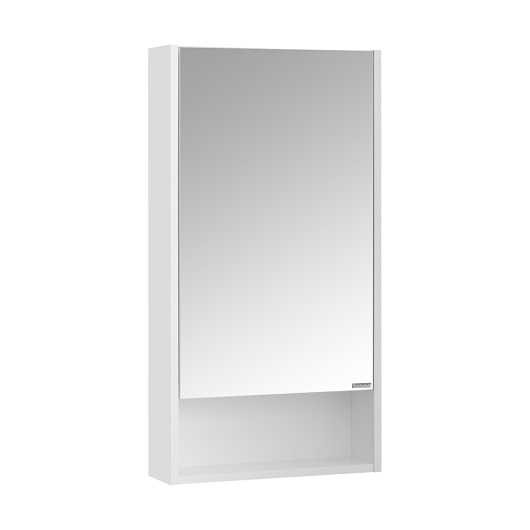 Зеркальный шкаф Aquaton Сканди 45 1A252002SD010 белый (450х850 мм)