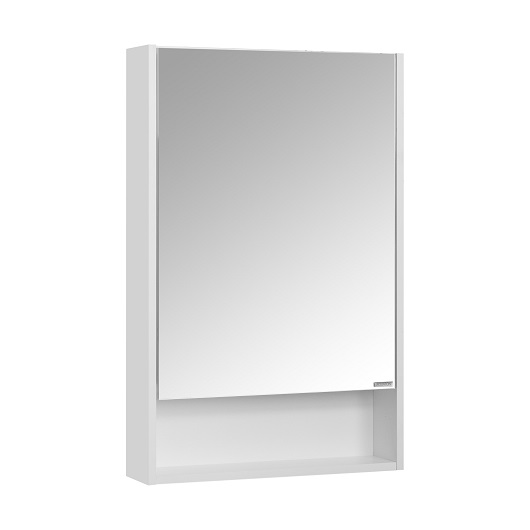Зеркальный шкаф Aquaton Сканди 55 1A252102SD010 белый (550х850 мм)