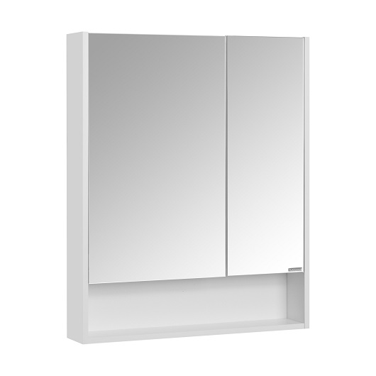 Зеркальный шкаф Aquaton Сканди 70 1A252202SD010 белый (700х850 мм)