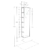Шкаф-колонна Aquaton Сканди 1A253403SDB20 белый/дуб верона (400х1600 мм)