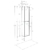 Шкаф подвесной Aquaton Сканди 1A255003SD010 белый матовый/белый глянец (350х800 мм)