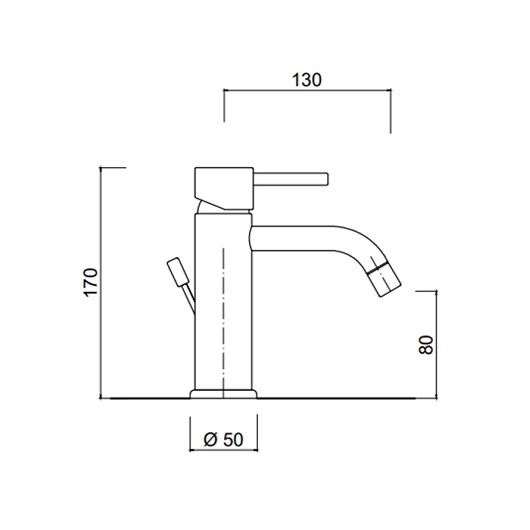 Смеситель для раковины Simas Tokyo TOMMLA (хром)