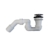 Сливной клапан для ванны Villeroy & Boch U90952061 Push-to-Open (Хром глянцевый/белый)