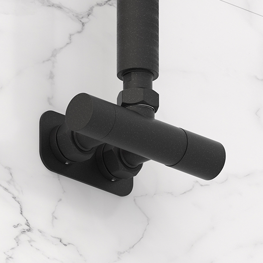 Вентиль угловой Сунержа EU50 15-1425-1234 (1 х G 1/2″ НР х G 3/4″ НГ) тёмный титан муар