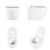 Унитаз подвесной безободковый BelBagno Uno BB3105CHR/SC