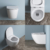 Унитаз подвесной безободковый BelBagno Uno BB3105CHR/SC