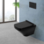 Чаша подвесного унитаза BelBagno Sela-MB BB3201CHR-MB (безободковая, черный матовый)