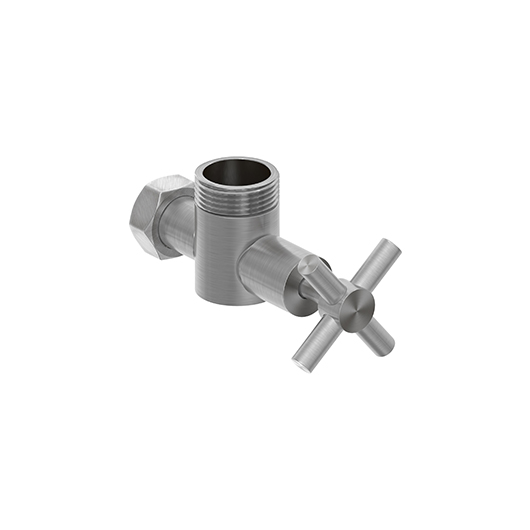 Вентиль угловой Сунержа 071-1304-0134 (G 1″ НР х G 3/4″ НГ) сатин