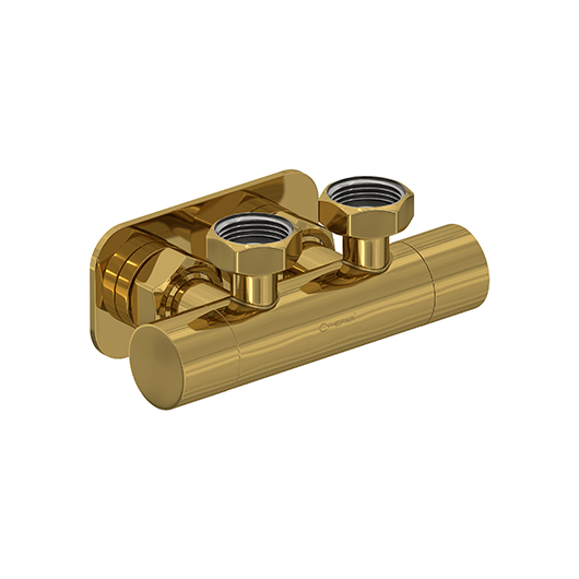 Вентиль угловой Сунержа 03-1418-3434 (2 х G 3/4″ НГ х G 3/4″ НГ) золото