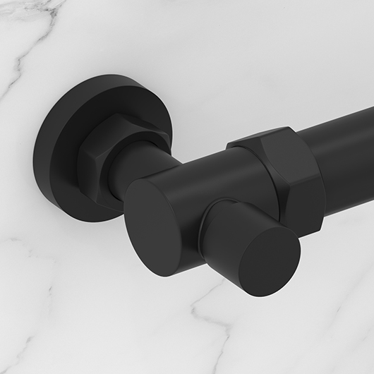 Вентиль угловой Сунержа 31-1300-0134 (G 1″ НР х G 3/4″ НГ) матовый черный