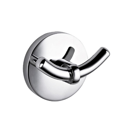 Крючок двойной Nofer Monaco 16370.B (хром)