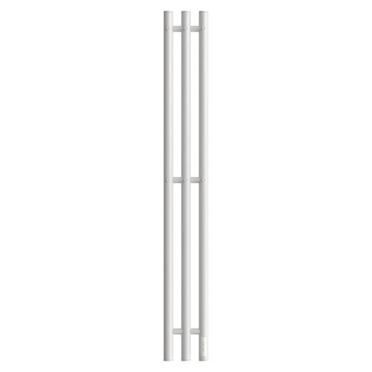 Полотенцесушитель электрический Point Деметра П3 PN12822W (1200х150 мм, белый, диммер справа)