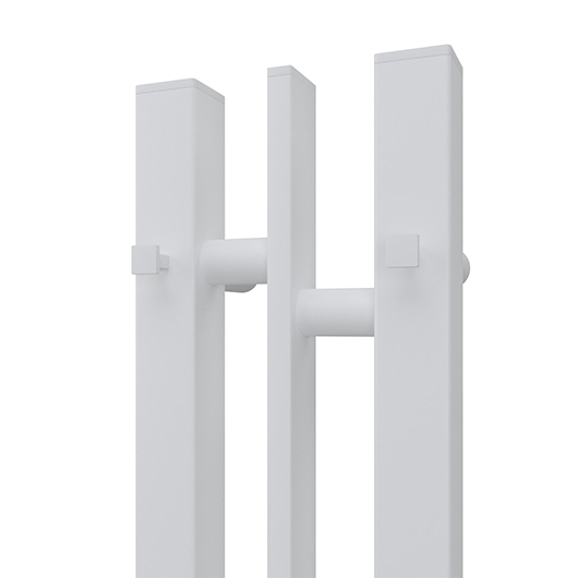 Полотенцесушитель электрический Point Фрея П2 PN20718W (800х130 мм, белый, диммер слева)