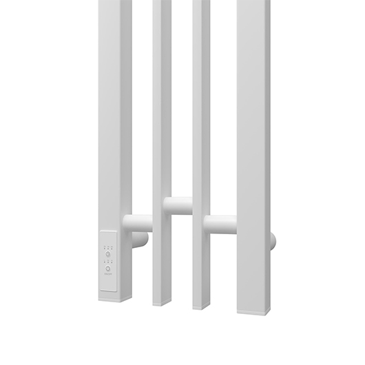Полотенцесушитель электрический Point Фрея П2 PN20728W (800х170 мм, белый, диммер слева)