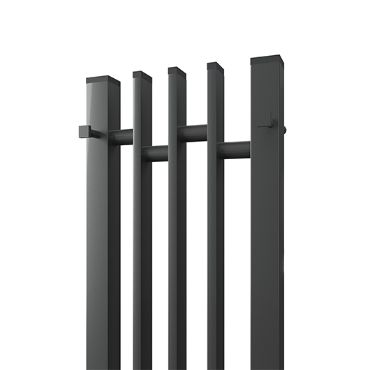 Полотенцесушитель электрический Point Фрея П2 PN20732GB (1200х210 мм, графит блеск, диммер слева)