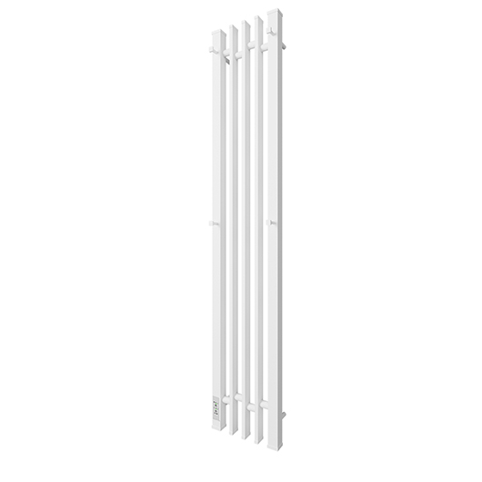 Полотенцесушитель электрический Point Фрея П2 PN20732W (1200х210 мм, белый, диммер слева)