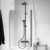 Душевая система Ideal Standard Idealrain Cerafine O BC749XG черная матовая